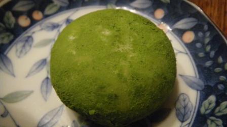 抹茶味のmochi